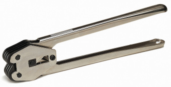 Зажимное устройство для полиэтиленовой пластиковой упаковочной ленты Н-36-16 