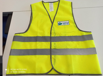 Жилет светоотражающий сигнальный жёлтый (1Э) ТР ТС 017/2011