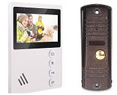 Видеодомофон домофон и вызывная панель видеодомофона Mantella Elly SQ 4.3 дюйма
